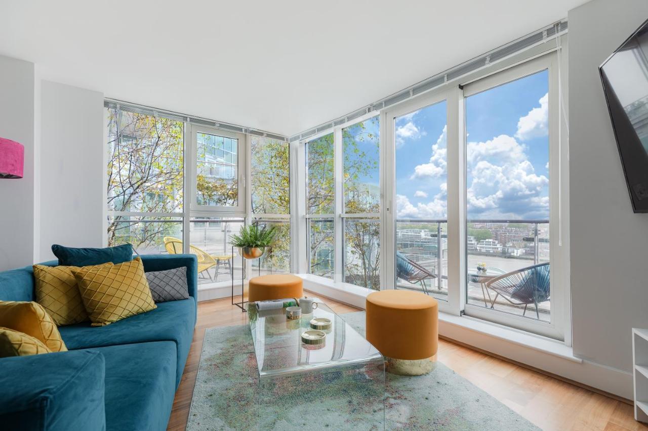 Best Thames View In Town! Large Luxxe Nomad Design Family Home London Exterior photo